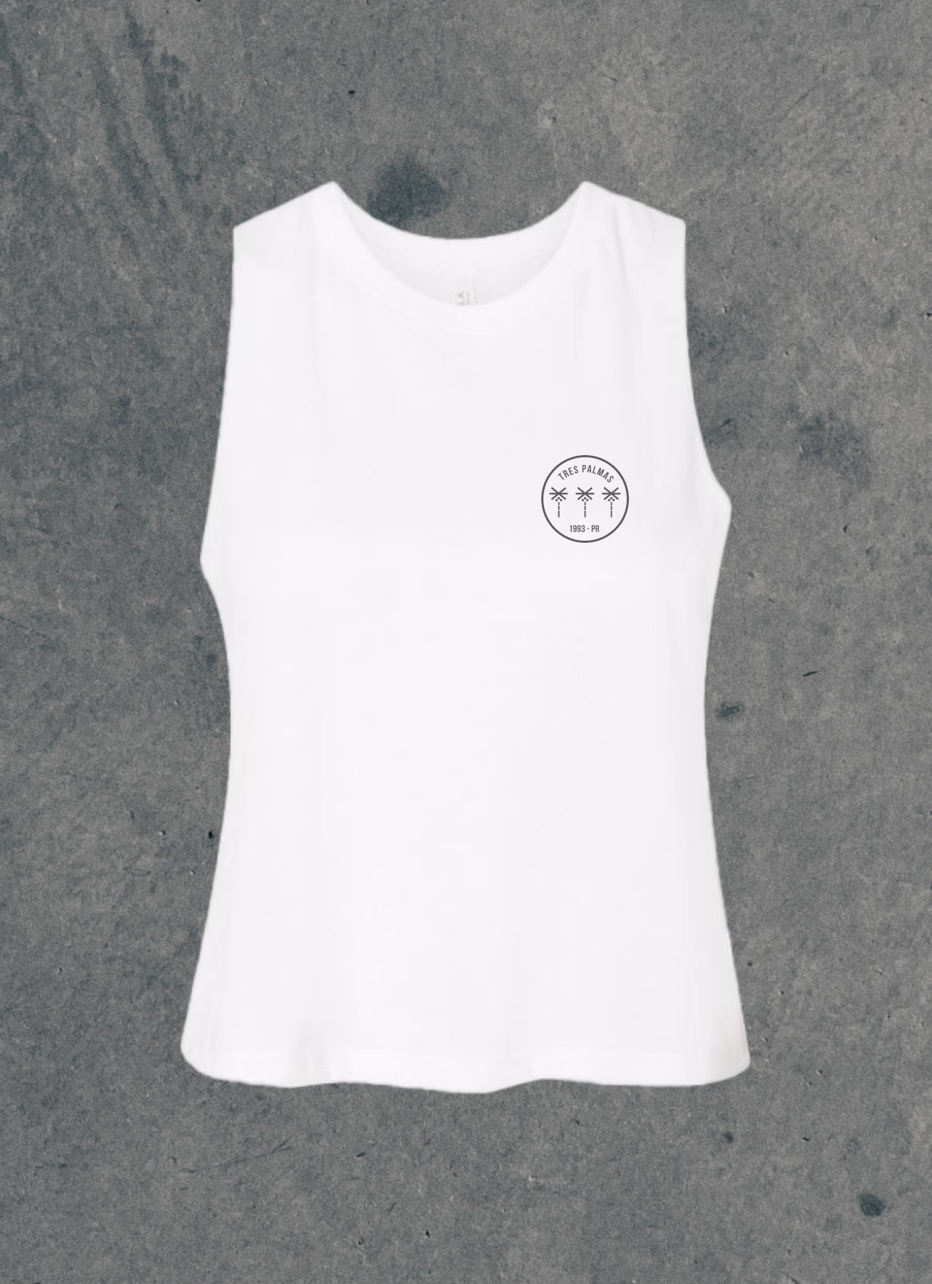 Womens "Minimal" Racerback Crop